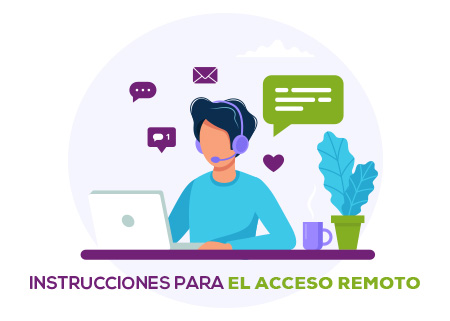Imagen de instrucciones de soporte